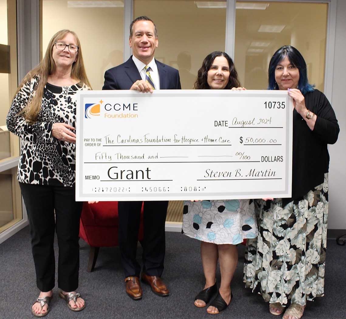 Grant Carolinas Foundation Grant AHHC of NC