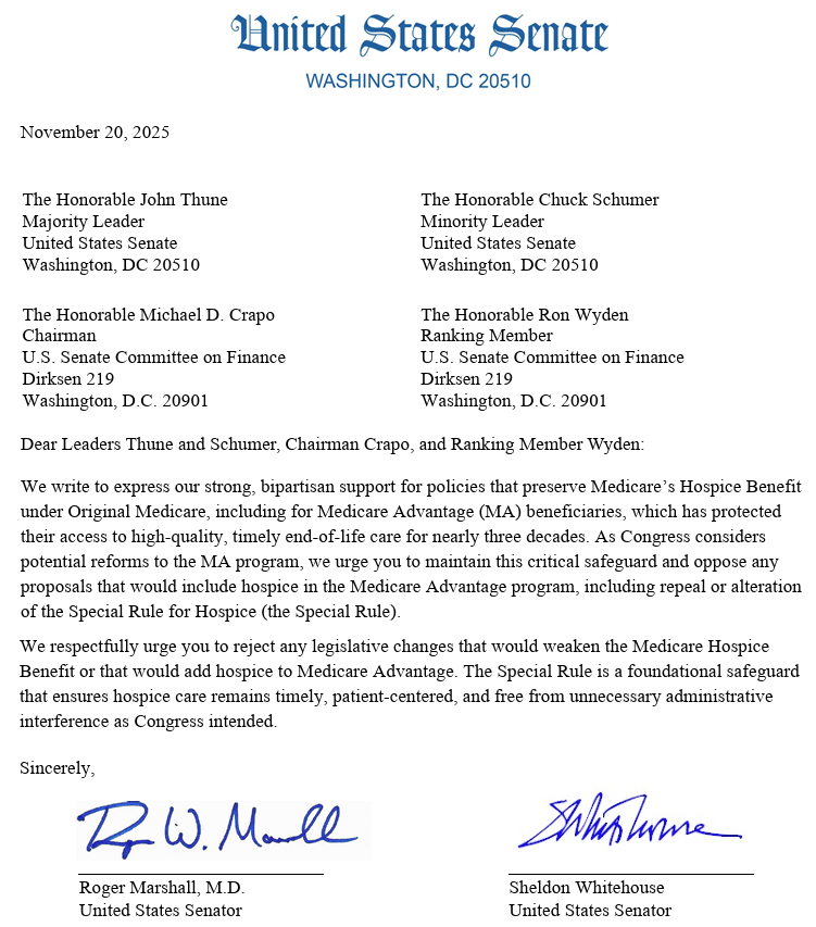 Leave Hospice Carve-In Out